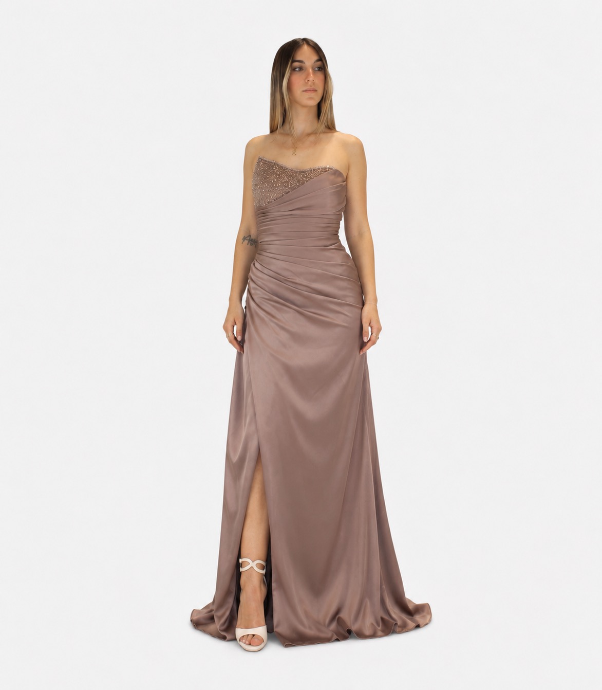 Abito bronzo - Elizabeth Moda