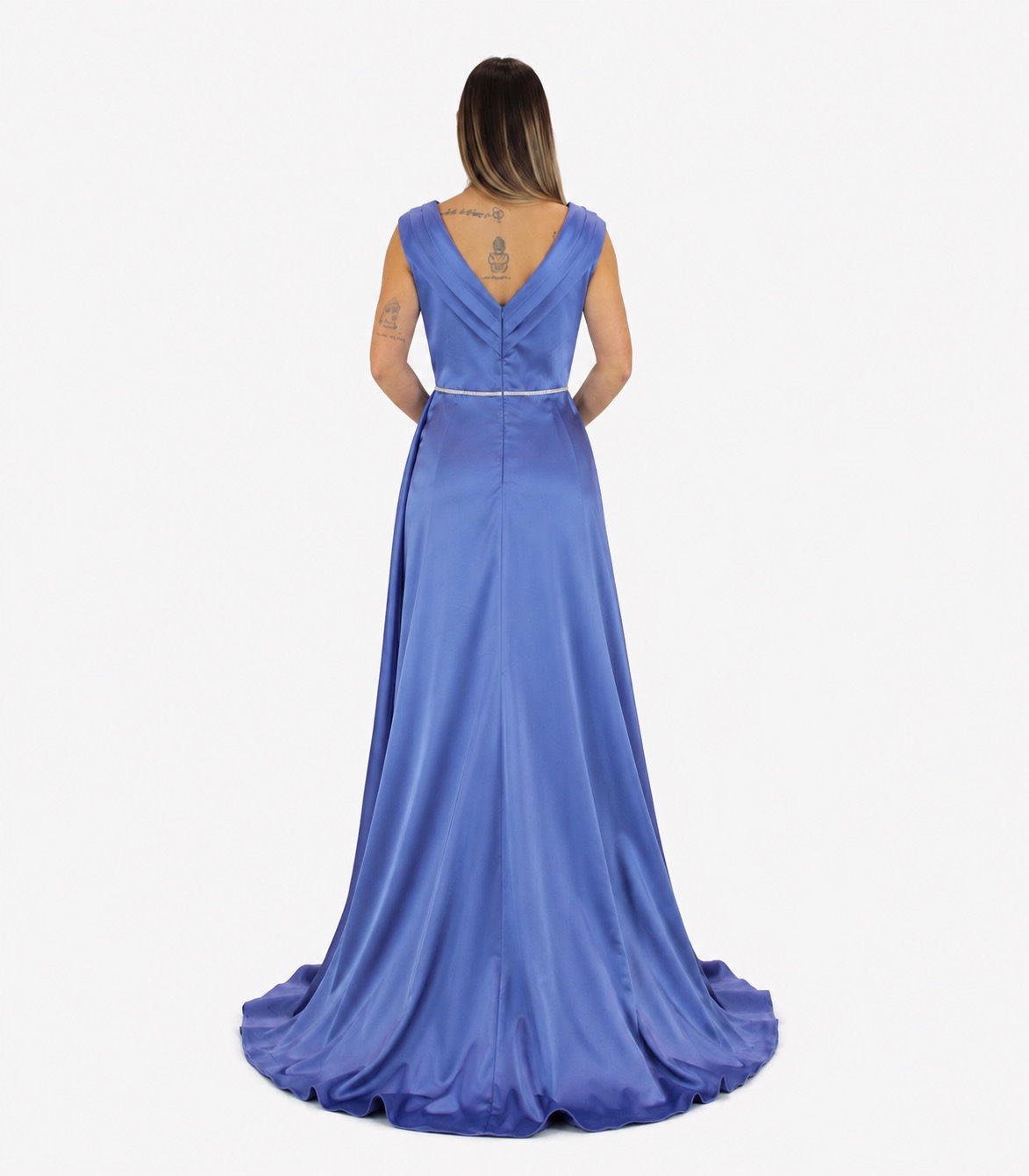 Abito indaco - Elizabeth Moda - immagine 3