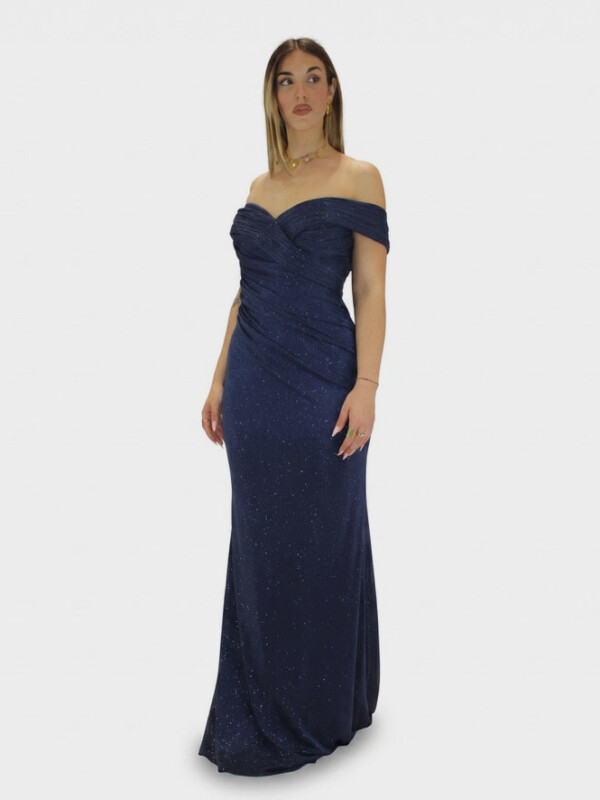Abito blu notte - Elizabeth Moda