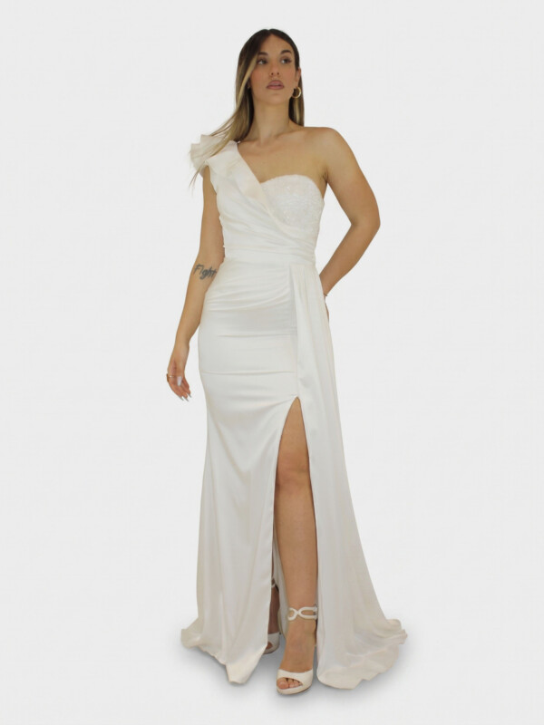 Abito bianco  - Elizabeth Moda