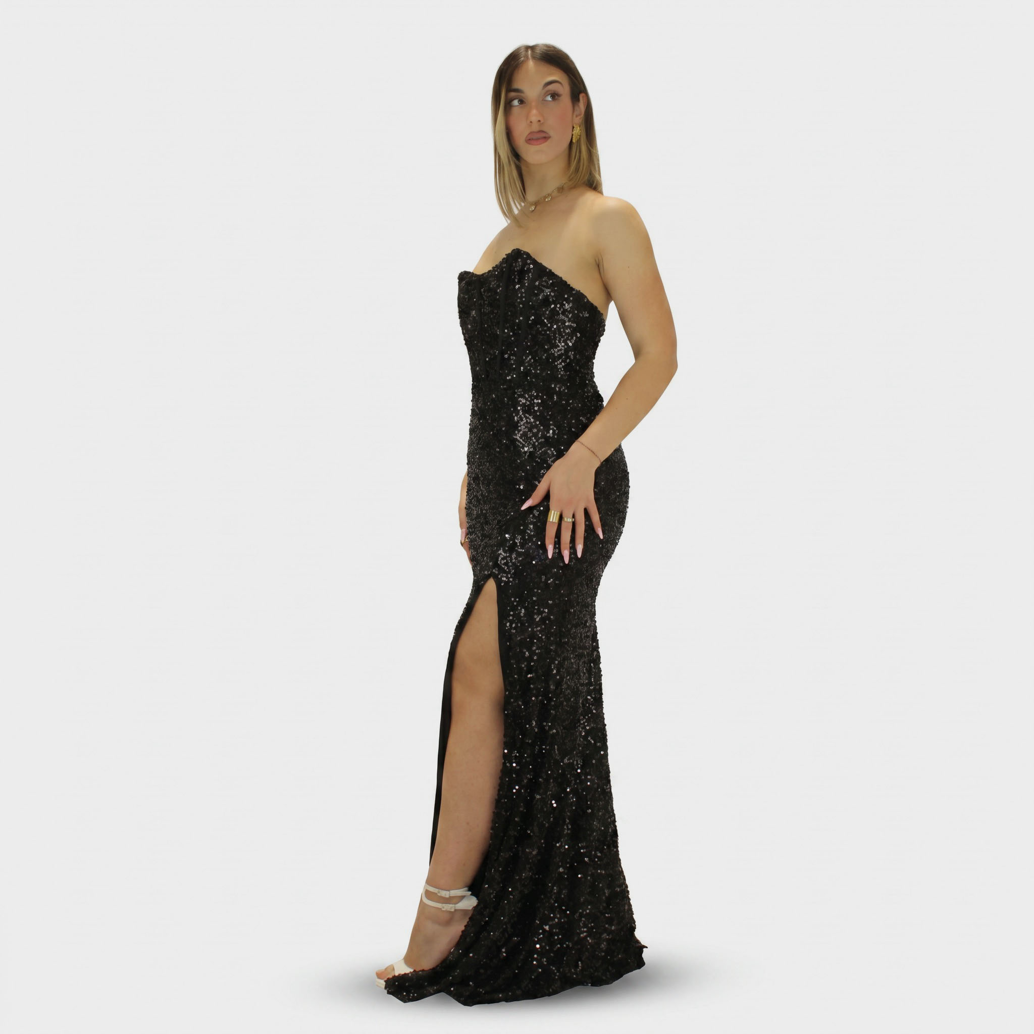 Abito nero - Elizabeth Moda - immagine 2