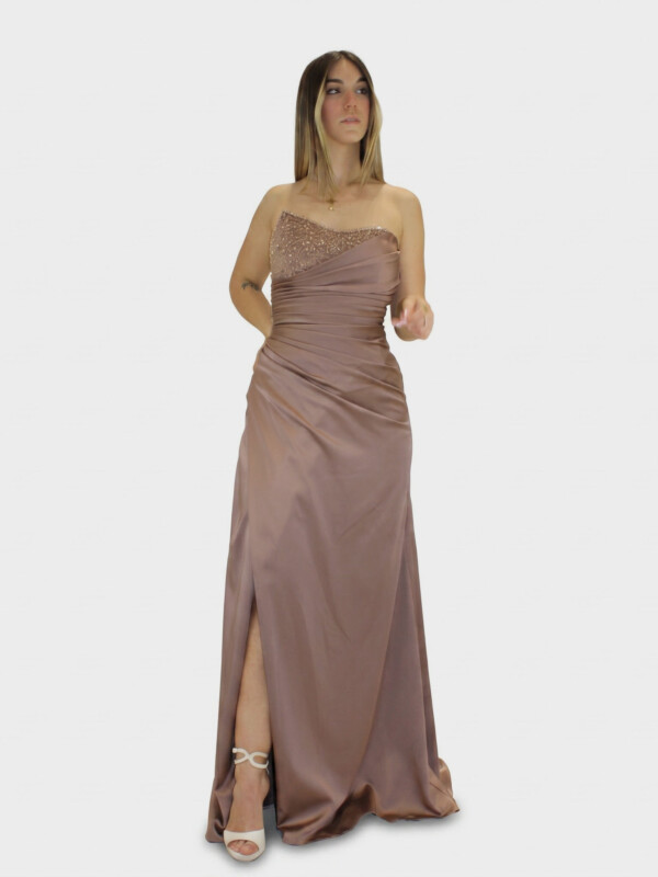 Abito bronzo - Elizabeth Moda
