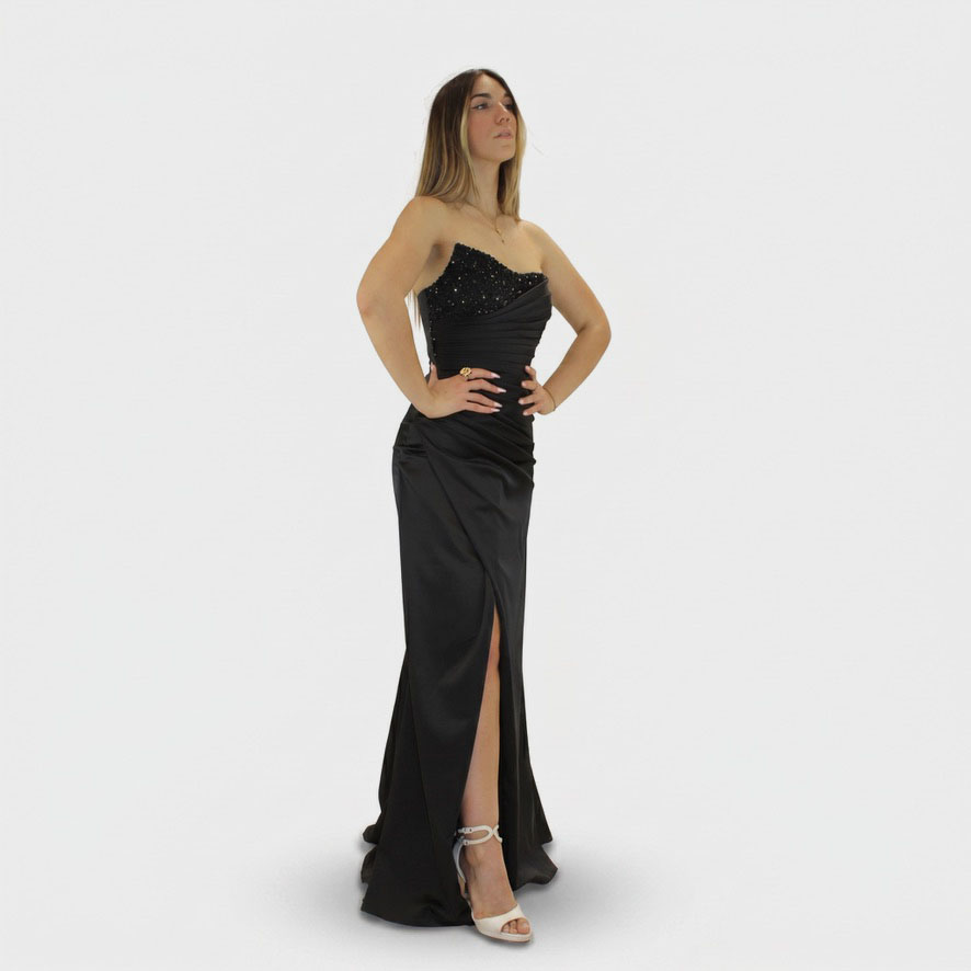 Abito nero - Elizabeth Moda - immagine 2