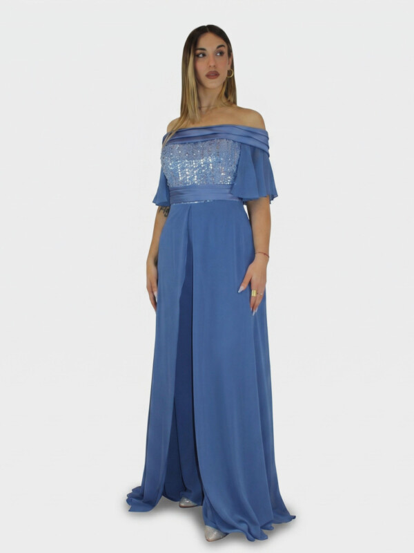 Tuta indaco  - Elizabeth Moda